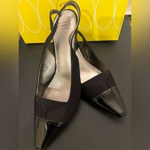 CIRCA Joan & David - Luxe | Black Patent Leather Heels